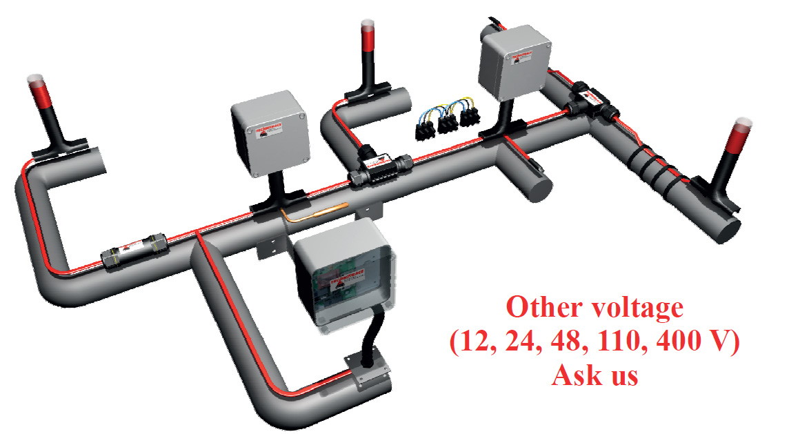 Self-regulating trace heating cable CABT accessories – TECHNITRACE