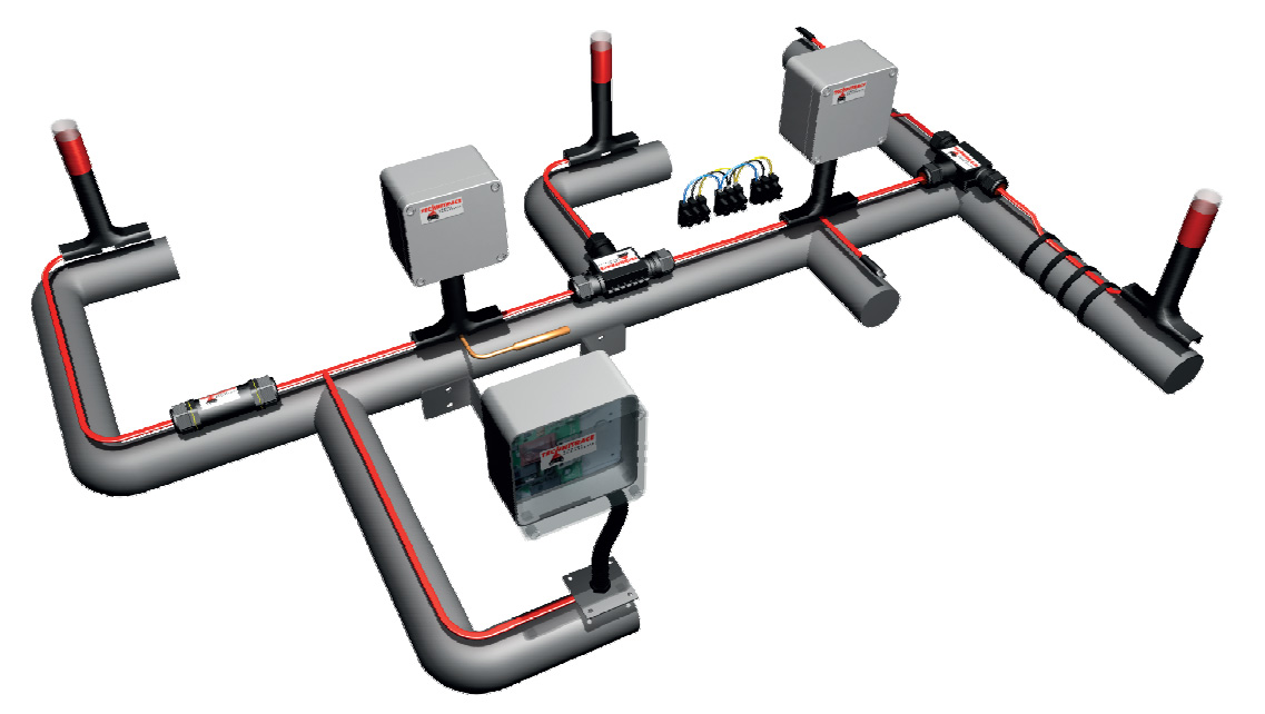 Self-regulating trace heating cable CAMT accessories – TECHNITRACE