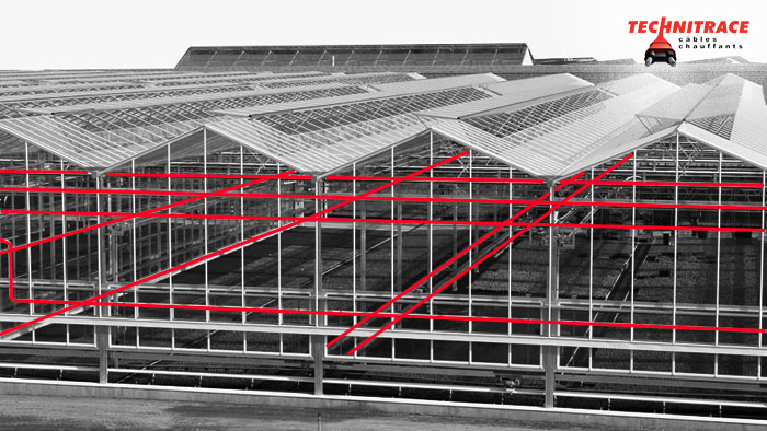 Câbles chauffants antigel pour serres vignes plantes – TECHNITRACE