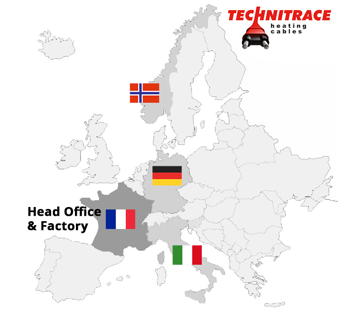 TECHNITRACE Europ Map