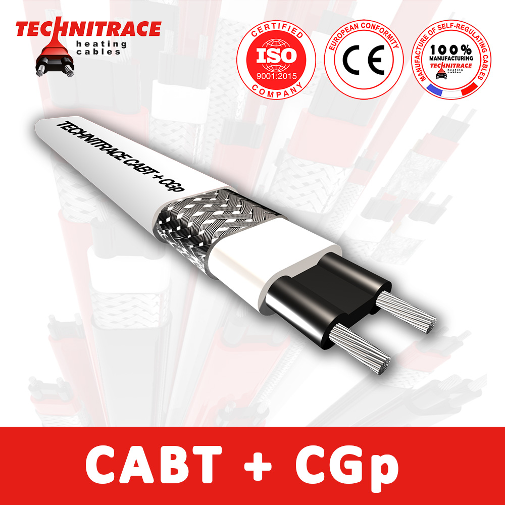 Self regulating heating cable – CABT+CGp – TECHNITRACE